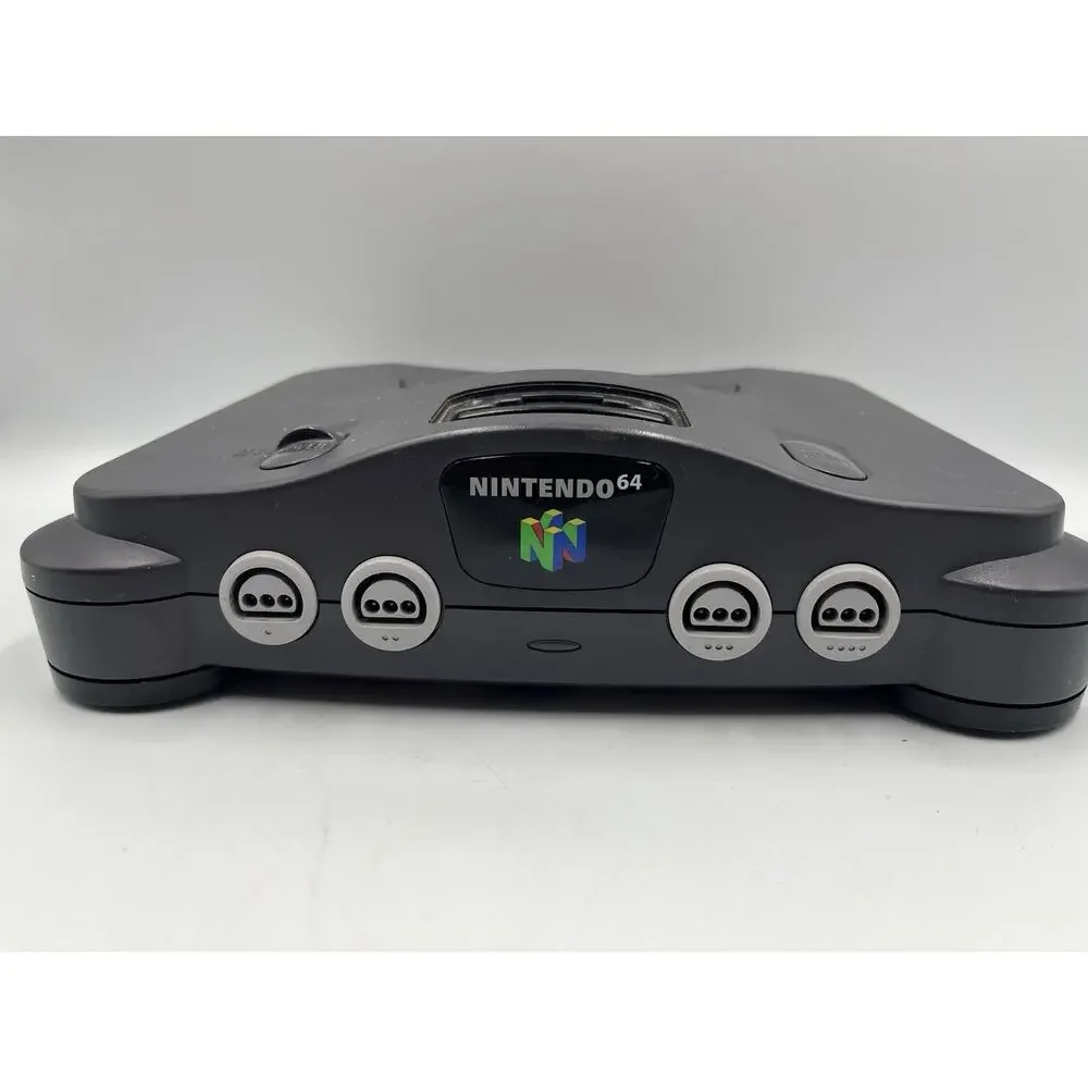 Nintendo 64 Home Console Only Black - TESTED